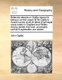 Britannia Depicta or Ogilby Improv'd - Being a Correct Coppy of MR Ogilby's Actual Survey of All Ye Direct &...