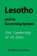 Lesotho and its Governing System - One Leadership of all time (Paperback): Shadrack Leabua