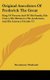 Original Anecdotes Of Frederick The Great - King Of Prussia And Of His Family, His Court, His Ministers, His Academies, And His...
