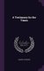 A Testimony for the Times (Hardcover): Harriet Livermore