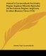 Antonii A Leeuwenhoek Societatis Regiae Anglicae Membri Epistolae Ad Societatem Regiam Anglicam, Et Alios Illustres Viros...