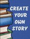 Create Your Own Story - Blue Kids and Children (Create Your Own - Make a Book - Draw It Yourself) (Paperback): Blank Publishers