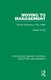 Moving to Management - School Governors in the 1990s (Paperback): Angela Thody