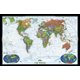 World Decorator, Enlarged & Tubed - Wall Maps World (Sheet map, rolled, 2019th ed.): National Geographic Maps