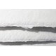 Khadi White Rag Paper - 640gsm - Rough (21x30cm)(10 Sheets): 