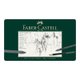 Faber-Castell Pitt Graphite Set (Tin Contains 26 Pieces): 