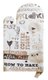 Oven Glove (Beige) - Design 128 (14x30cm): 