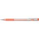 Pentel Hybrid Gel Milky Grip Rollerball - Orange (12 Pack) - 0.8mm: 