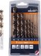 Timber Twist Drill Bit Set Ptm8-8 3, 4, 5, 10.0mm, X2 6, 8.0mm: 