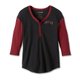 Women's Pride Contrast Henley - Colorblocked - Black Beauty - L: 