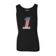 Women's Ultra Classic #1 Race Ribbed Tank - L: 