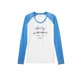 Women's Burnout Raglan Top - XL: 