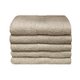 Bunty Plush 100% Cotton Guest Towel (Birch)(Pack of 5)(450gsm)(30 x 50cm): 