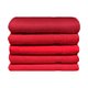 Bunty Plush 100% Cotton Bath Mat (Tomato)(Pack of 5)(750gsm)(50 x 80cm): 