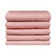 Bunty Plush 100% Cotton Bath Mat (English Rose)(Pack of 5)(750gsm)(50 x 80cm): 