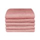Bunty Plush 100% Cotton Terry Fringe Guest Towel (English Rose)(Pack of 5)(380gsm): 