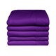 Bunty Plush 100% Cotton Terry Golf Towel (Royal Lilac)(Pack of 5)(380gsm)(30 x 50cm): 