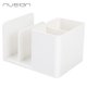 Deli Nusign Desktop Organiser Set (White): 