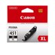 Canon 451XL Black Original High Yield Ink Cartridge: 