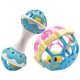 Chenshia Baby Rattle Shakers Soft and Pliable Loop Design Ball Teether Set - Blue: 
