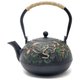 Chenshia Oriental Handmade Cast Iron Teapot with Infuser- 1200ml - Grass: 