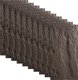 Chenshia 3D PU Stone Wall Panels for Interior Decor Modern Faux Stone 10pc - Black: 