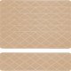 ChenshiaReusable Self-Adhesive Edging Stair Treads Non-Slip Carpet Mat 7pc - Beige: 