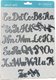 Kamei Cutting Dies - Fancy Alphabet (290x180mm): 