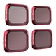 PGYTECH P-16B-062 4 in 1 ND8+ND16+ND32+ND64 Lens Filter Kits for DJI Air 2S: 