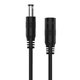 Sn�g 1.2m DC Male To DC Female Extension Adapter (Black): 