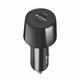 INTOUCH 40W Dual Type C Port PD Fast Charging Car Charger (Black): 