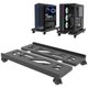 Chenshia Adjustable Gaming Computer PC Tower Stand Holder&Lockable Wheels: 