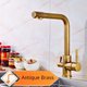 Antique Brass A,White Kitchen Faucet Purity Kitchen Sink Mixer,Kitchen Accessories: 
