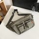 Green,Trendy Outdoor Sports Crossbody Bag Unisex Casual Large Capacity: 