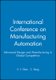 International Conference on Manufacturing Automation - Advanced Design and Manufacturing in Global Competition (Hardcover):...