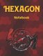 Hexagon Notebook - Hexagonal Graph Paper Notepad (Paperback): 58 Dots