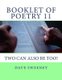 Booklet of Poetry 11 - More Poems From Dave (Paperback): Dave Sweeney