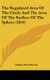 The Regulated Area of the Circle and the Area of the Surface of the Sphere (1854) (Hardcover): Charles Paul Bouche