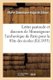 Lettre Pastorale Et Discours de Monseigneur l'Archeveque de Paris Pour l'Etablissement - Et l'Inauguration de la...