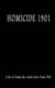 Homicide 1901 (Paperback): Pat Finn