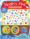 Noah's Ark and Other Bible Stories - 100 Puffy Stickers (Paperback): Dawn Machell