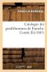 Catalogue Des Gentilshommes de Franche-Comte (French, Paperback): Edouard de Barthelemy, Louis De La Roque