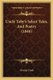 Uncle Toby's Select Tales, And Poetry (1846) (Paperback): George Trask