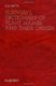 Elsevier's Dictionary of Plant Names and their Origin - In English (with definitions) (Hardcover, 1st ed): D.C. Watts
