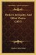 Modern Antiquity, And Other Poems (1835) (Paperback): Charles Caleb Colton