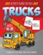 Trucks Activity Book for Kids Ages 4-8 - Fun Art Workbook Games for Learning, Coloring, Dot to Dot, Mazes, Word Search, Spot...