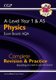 A-Level Physics: Aqa Year 1 & As Complete Revision & Practice with Online Edition (Mixed media product): CGP Books