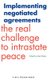 Implementing Negotiated Agreements - The Real Challenge to Intrastate Peace (Hardcover, Edition.): Miek Boltjes