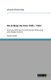 Die Anfange des Films (1895 - 1920) - Ursprung, Wirkung und revolutionare Bedeutung eines Massenmediums (German, Paperback):...