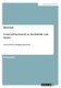 Unterrichtsentwurf zu Sterbehilfe und Suizid - Leid und Tod im Religionsunterricht (German, Paperback): Maria Koch